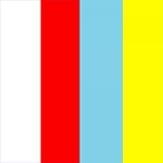White/Red/SkyBlue/Yellow