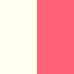 Ivory / Coral Red