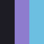 Black/Indigo/Sky Cyan