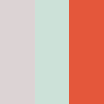 Cream/Pale Mint/Orange